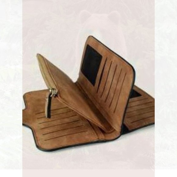 New Graphic Zipper Long Wallet 223 - Picture 4 of 4